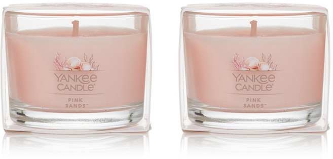 양키캔들 미니캔들, 핑크샌즈, 37g, 2개