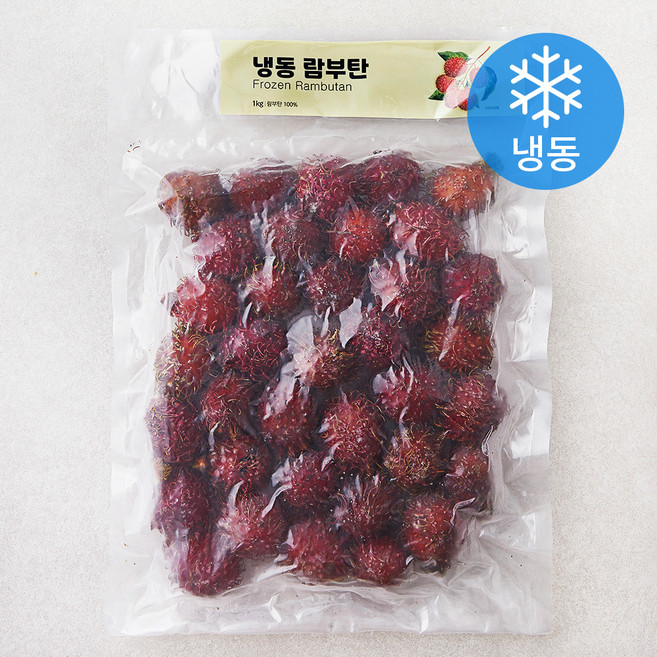 이안 람부탄 (냉동), 1kg, 1개