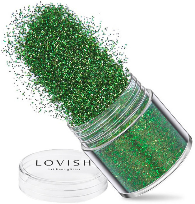 러비쉬 프리미엄 네일 글리터 10g, LVS-026 산타그린, 1개