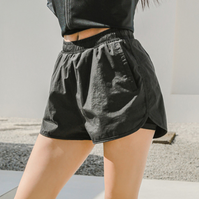 튜브트리 여성용 속바지 2in1 우븐 멀티 숏팬츠 B8201