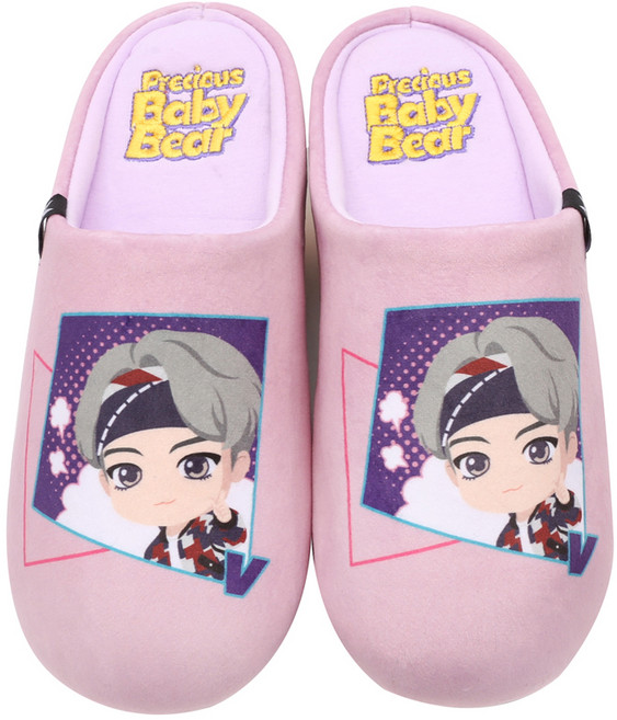 아동용 BTS 타이니탄 실내화