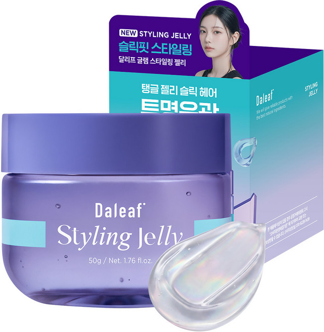달리프 소프트 텍스처 헤어스타일링 젤리 왁스, 50g, 1개