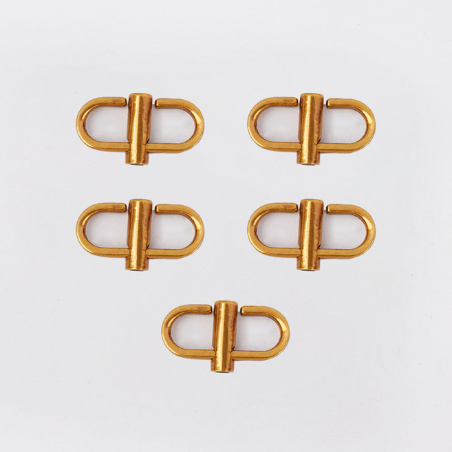 체인 끈 조절기 Y형, 레몬, 5개