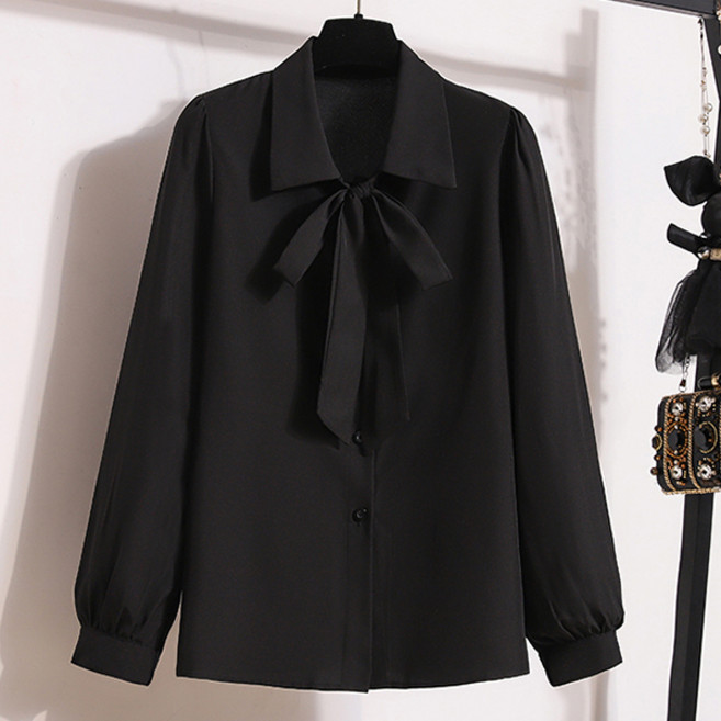 포플러앤씨 여성용 웨이유 빅사이즈 블라우스 P25FBL070827