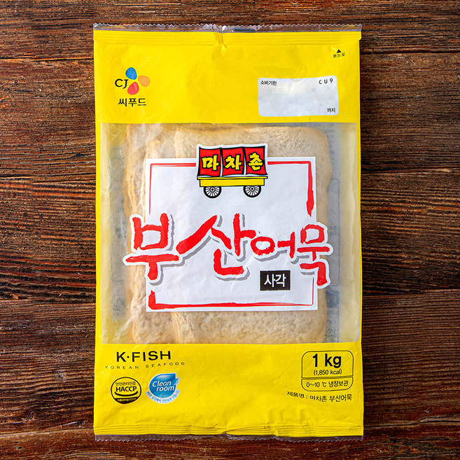 마차촌 부산어묵 사각, 1kg, 1개