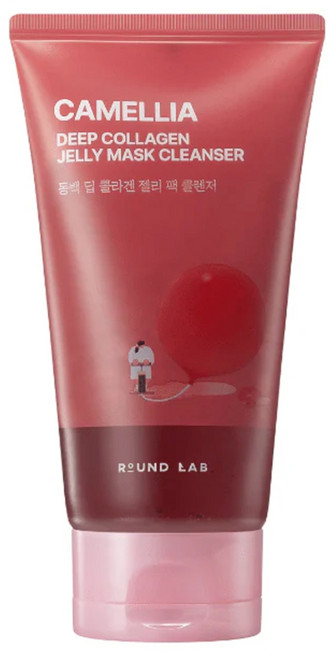 RoUND LAB 台灣公司貨 山茶花深層膠原蛋白緊緻潔膚泥膜 150ml, 1組, 1入