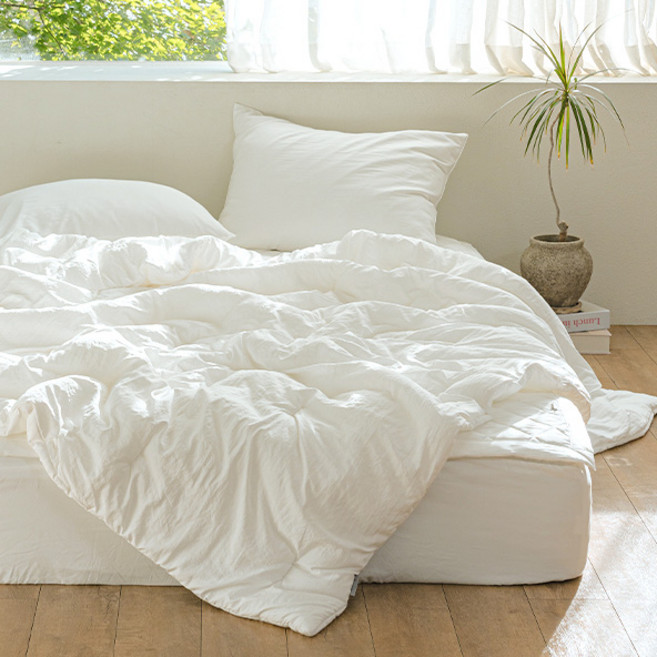 아망떼 드리즐 워싱 알러지케어 차렵이불 베개 세트