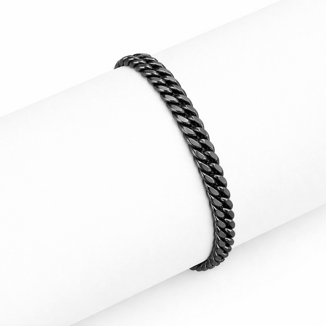 이츠굿텐 써지컬스틸 레트로 베이직 체인 간지핏 패션팔찌