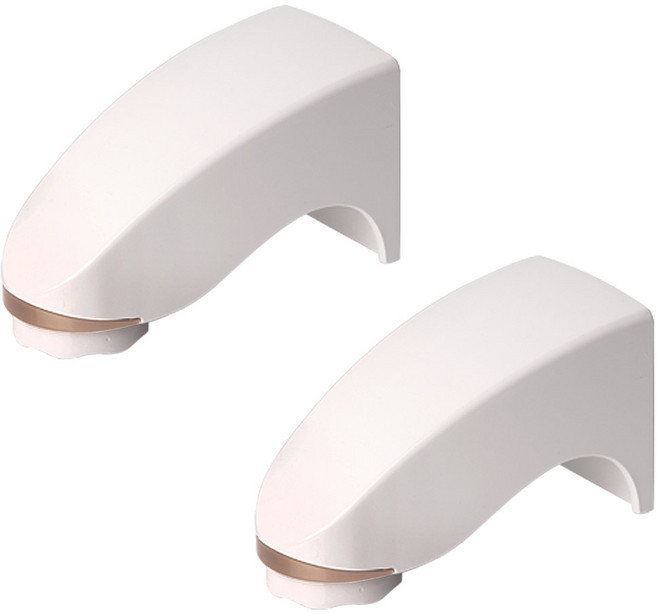 딱이지 와이넷 비누홀더, 화이트 네츄럴, 2개