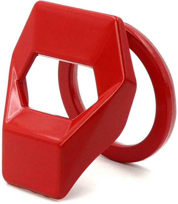 에이스피드 스타트버튼 커버 B타입, 레드, 1개