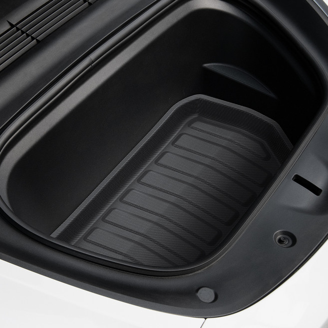 슈피겐 차량 매트 전면 트렁크용 TL10-Y, 테슬라 모델Y 2022~2024, 블랙