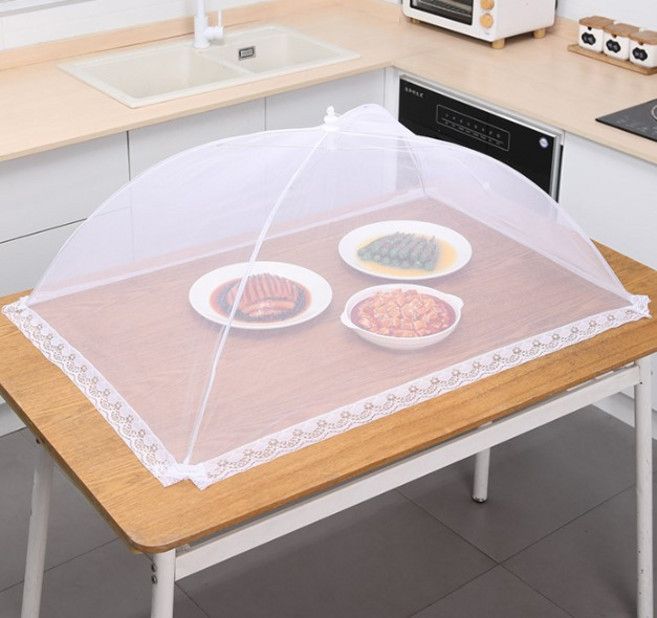 씨오브비 접이식 심플무지 원터치 밥상보, 1개