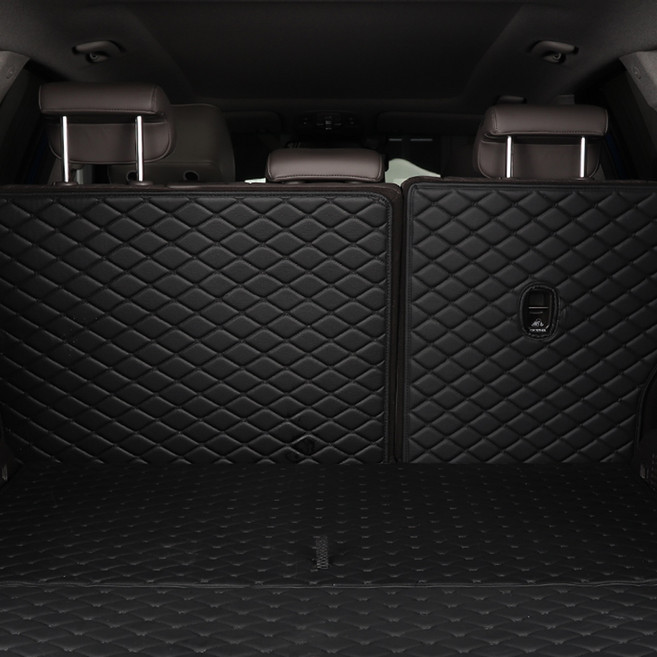 메이튼 차량용 트렁크 매트 분리형, KGM 올뉴 렉스턴 (2020년11월~) 5인승, 블랙