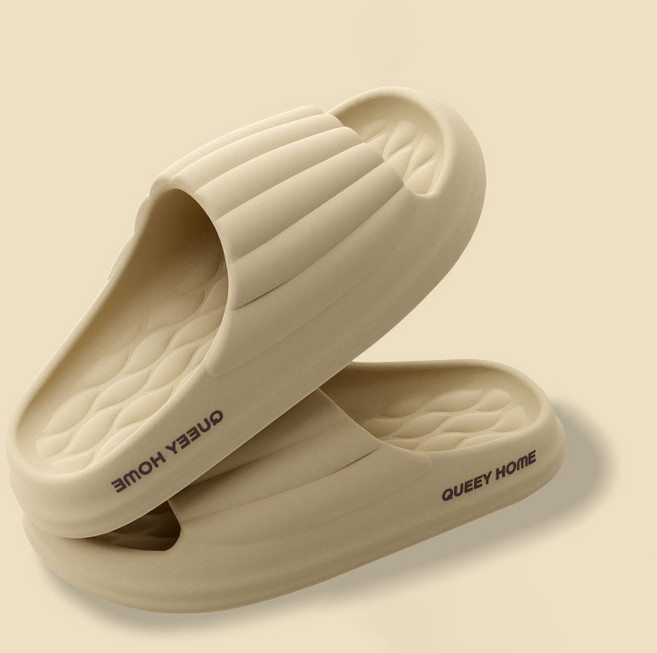 아리코 푹신한 구름 실내 슬리퍼, 아이보리, 1개