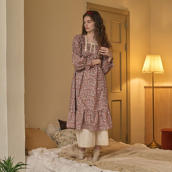 울랄라 여성용 헨느 긴팔 30수 원피스