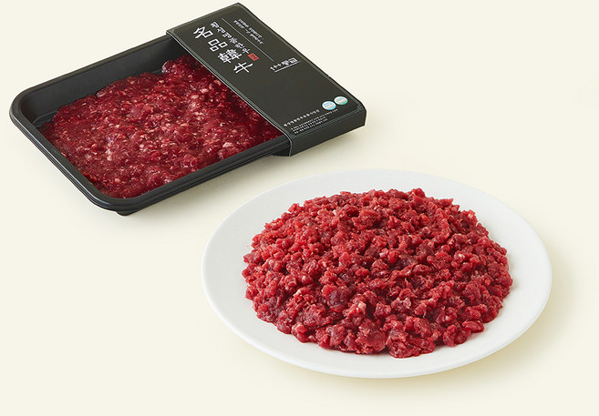 횡성명품한우유통사업단 다짐육 1++등급 (냉장), 300g, 1개