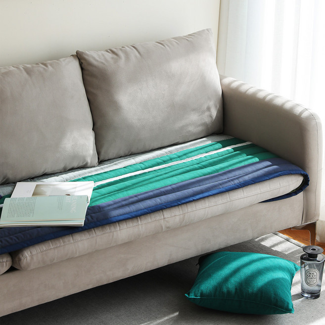 오리고 20수 순면 누빔 소파패드