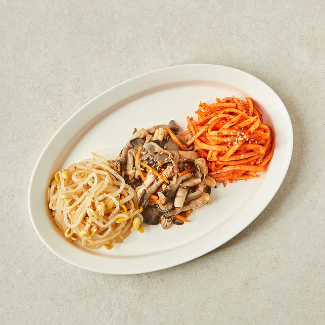 식탁위의사계 비빔밥 나물 3종 세트 530g, 1세트