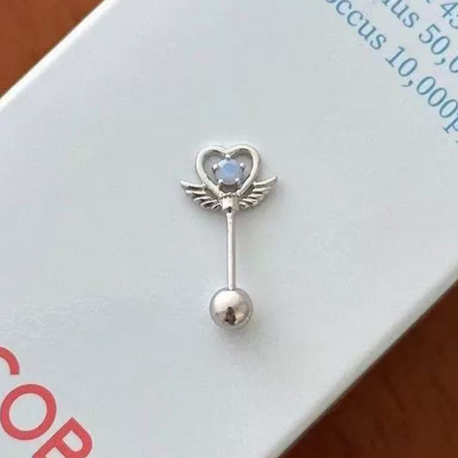 젤루나 여성용 마법소녀 요술 매직봉 바벨 볼 피어싱 P-532