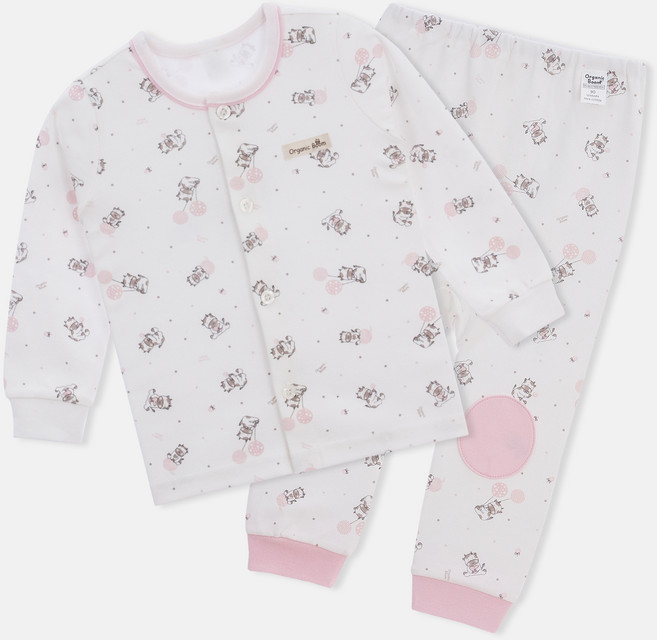 오가닉붐 아동용 카우 양면 내의