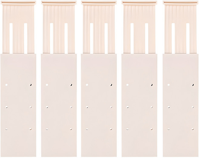 DOUBLE DOUBLE 抽屜整理器, 5入, 單色