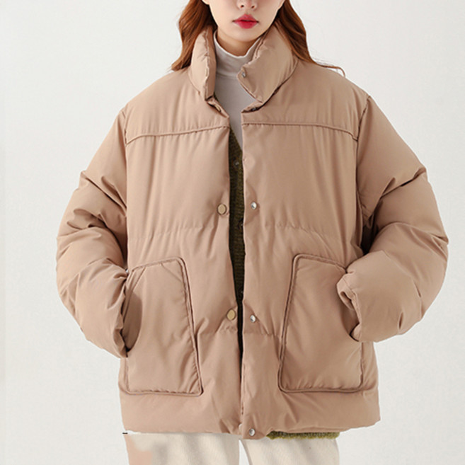 Chichills 女款斜口袋日常鋪棉外套 01258 T