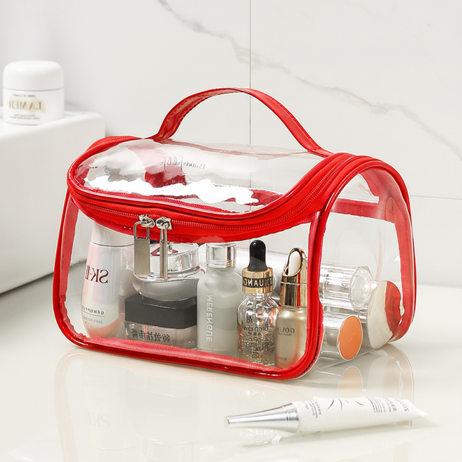 조인메이드 투명 PVC 방수 여행용 화장품 정리 파우치