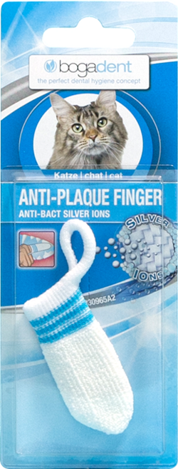 보가덴트 안티플라그 핑거 캣 극세사 손가락 칫솔, 혼합색상, 1개