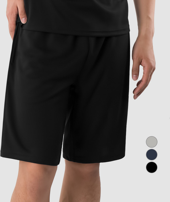 아르메데스 남녀공용 냉감 통기성 리사이클 쿨 매쉬 밴딩 5부 반바지 AR-89