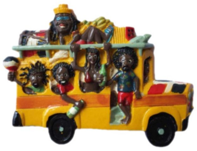 세계 여행 컬렉션 냉장고 자석, 아메리카남미도미니카공화국