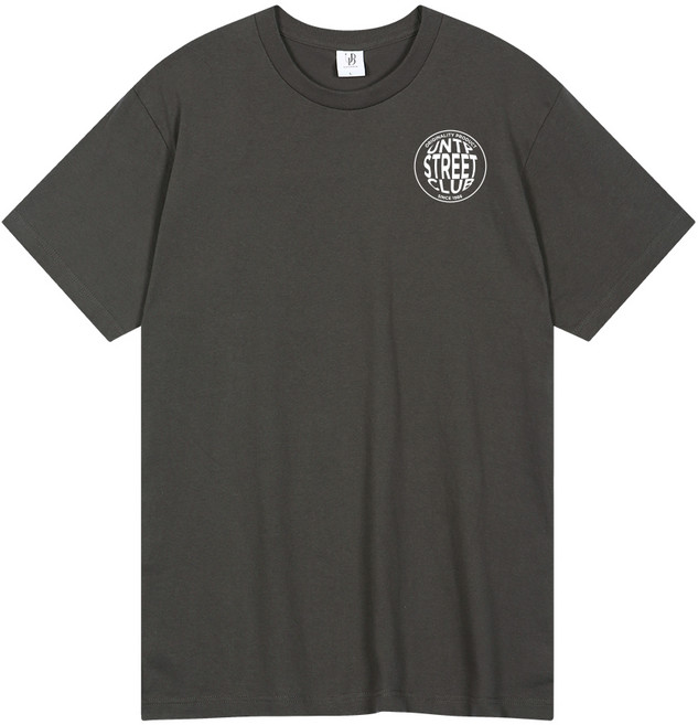 언탭트 16수 스트릿 엠블럼 통기성 반팔 티셔츠 순면