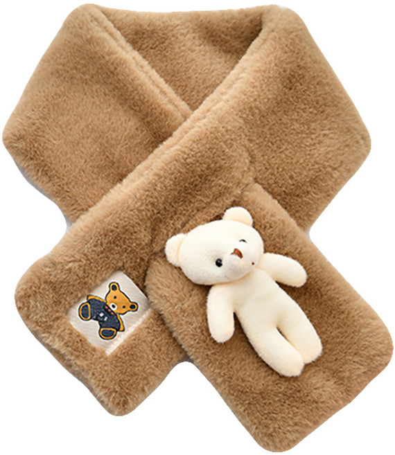 키즈트리 유아용 곰돌이 목도리 머플러 WJ-75