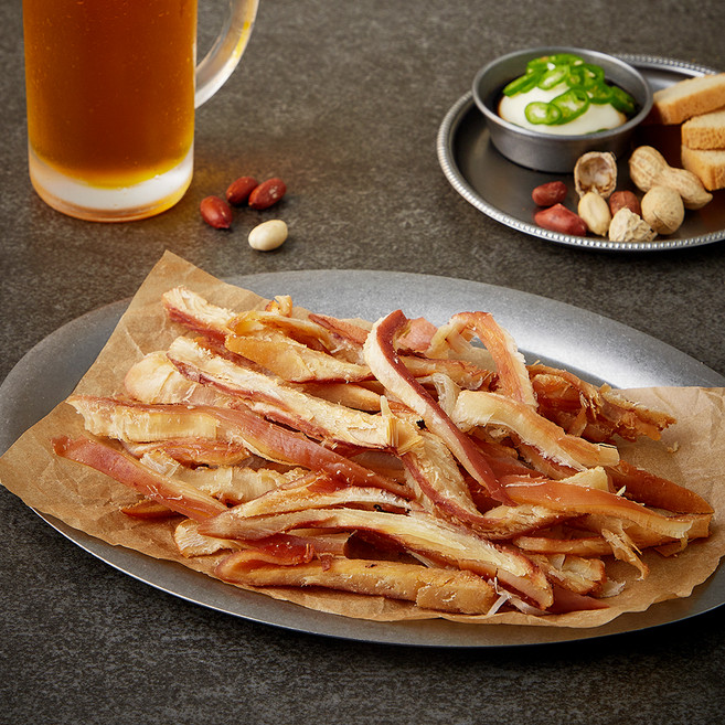 여수 건어물 시장 바베큐 조미오징어, 1개, 200g