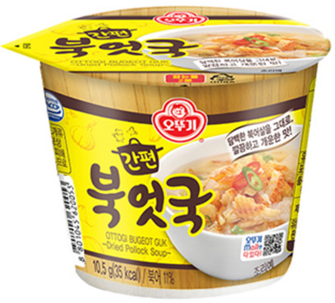 오뚜기 간편북엇국 컵국, 10.5g, 1개