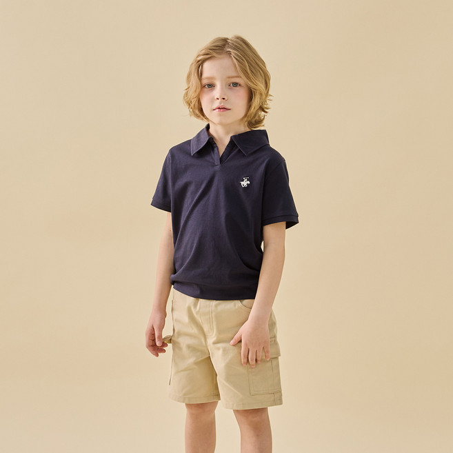 비버리힐스폴로클럽 아동용 볼드PK포켓코튼 상하의 세트