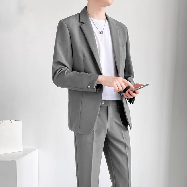 Elsso 男士 Homme 四季休閒基本款西裝套裝