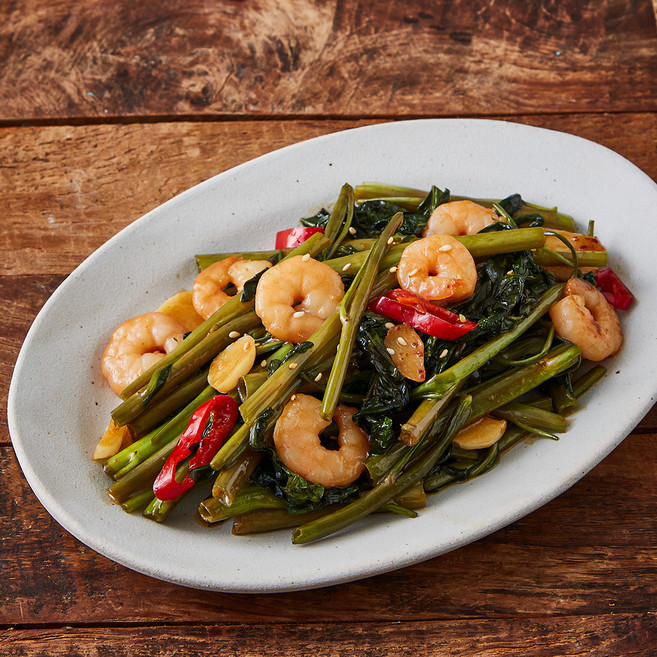 앙트레쿠킹박스 공심채 볶음 밀키트 2인분, 320g, 1개