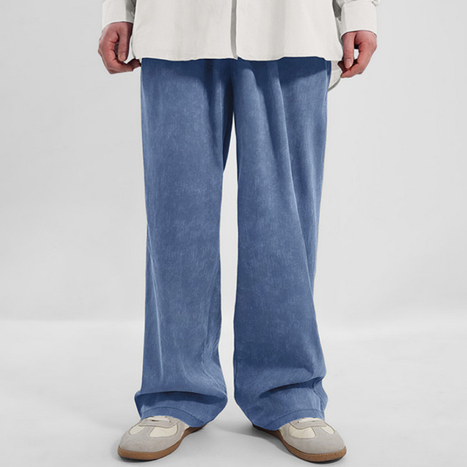 남성용 에쉬드 워시 텐셀 밴딩 팬츠 P3124