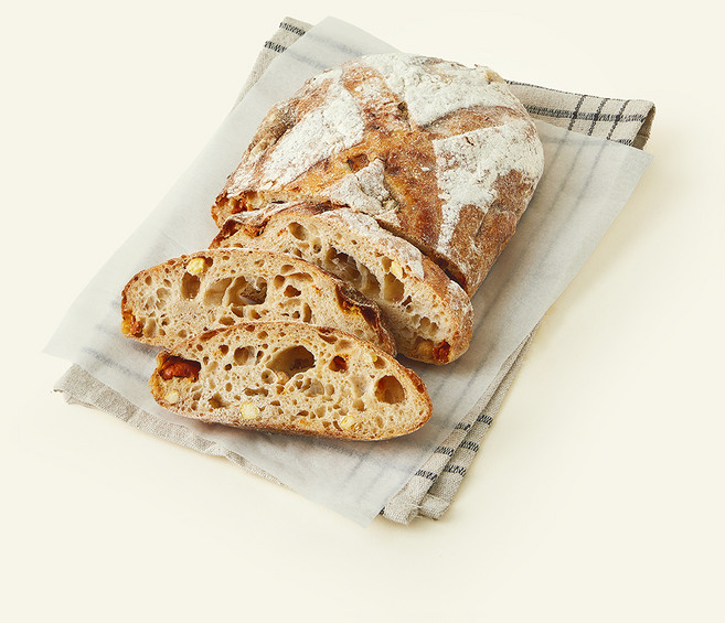 브로드카세 72시간 발효 병아리콩 토마토 사워도우 깜빠뉴, 670g, 1개입, 1개