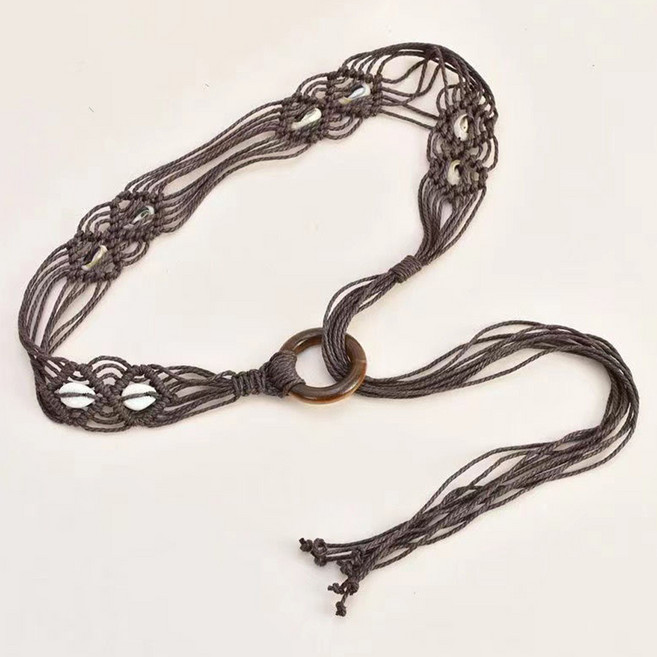 페이퍼먼츠 웨스턴 세리프 로프 벨트 10982