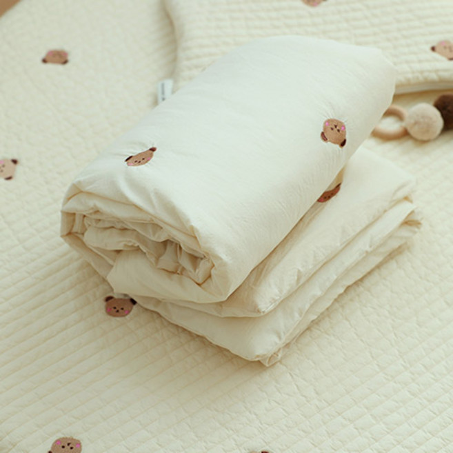 아솜느 유아용 순면 100수 아기이불, 아곰이