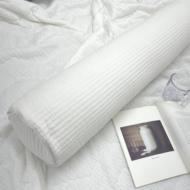 몽트노블 순면 피그먼트워싱 바디필로우커버, 아이보리