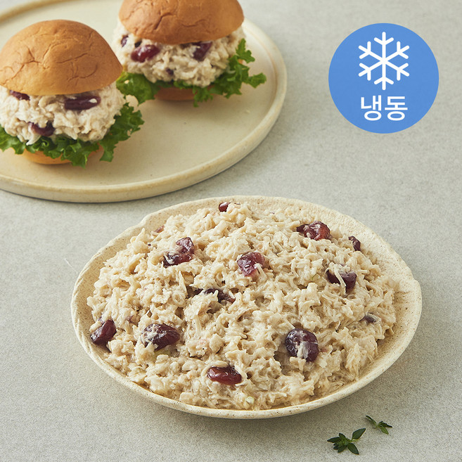 PLANT BASED 크랜베리 치킨샐러드 (냉동), 1kg, 1개