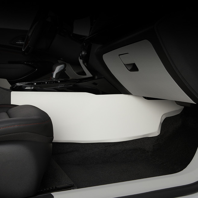 메이튼 컬러 가죽 기어사이드 스크래치 커버 C570-32, 쉐보레 트랙스 크로스오버, 라이트그레이