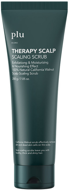 plu 頭皮護理去角質磨砂膏, 200g, 1條