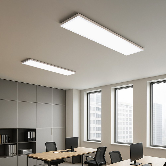 케이시조명 LED 엣지 평판등 DC타입 천장등 60W 1280×320, 주광색