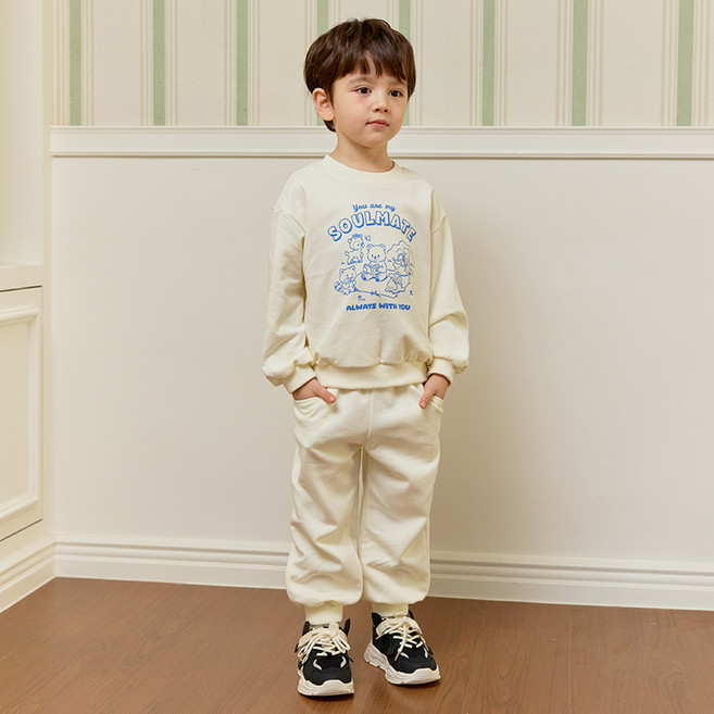 베베쥬 조이 피크닉 상하의 세트