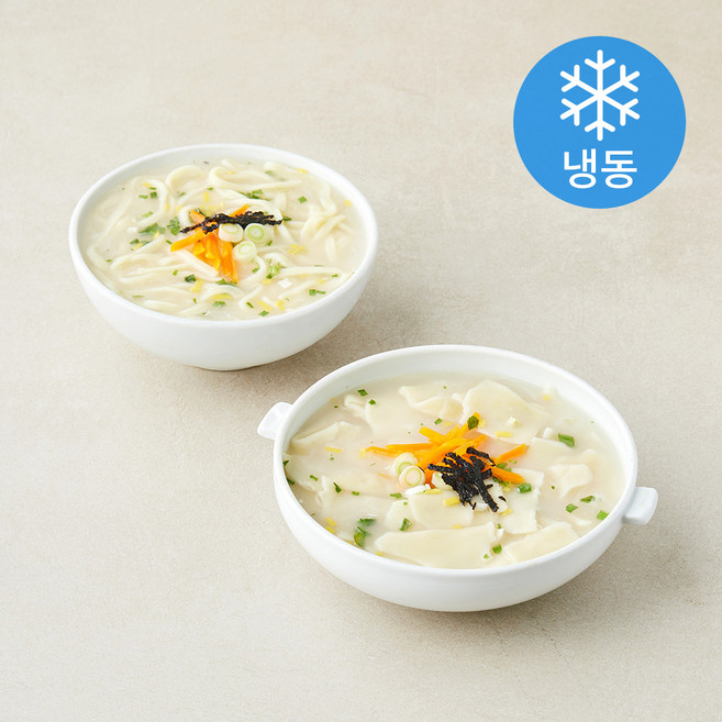 고래주방 할매손 칼국수와 수제비 4인분 (냉동), 852g, 1개