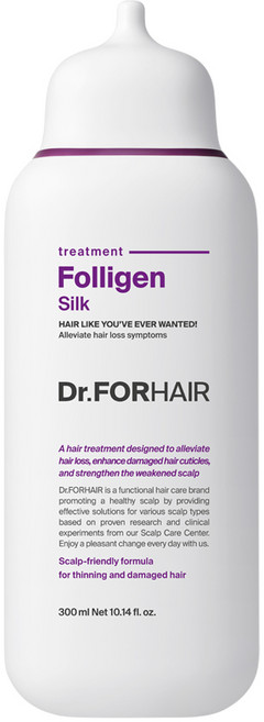 닥터포헤어 폴리젠 실크 단백질 손상모 트리트먼트, 1개, 300ml