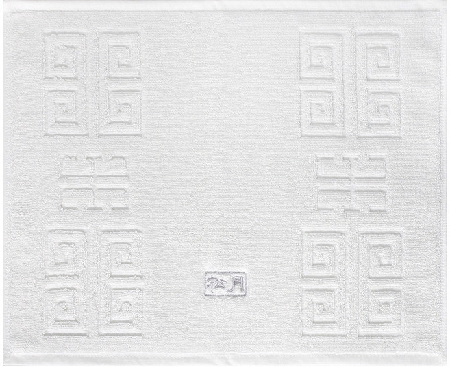 송월타월 발매트, 1개, 아이보리